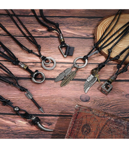 Men's Leather Necklaces