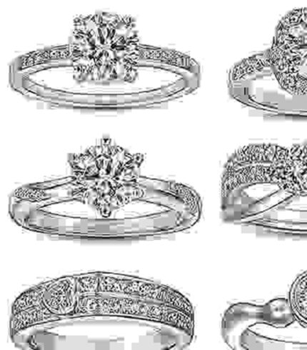 STAINLESS STEEL RING set